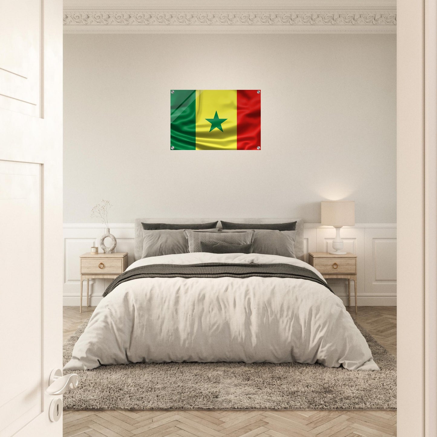 Senegal Flag -  Acrylic Print