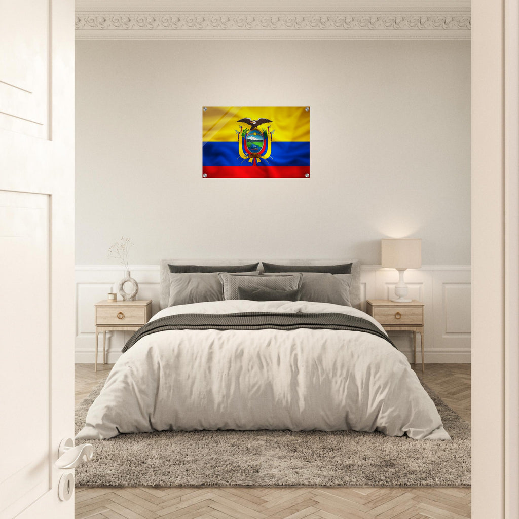 Ecuador Flag   -  Acrylic Print