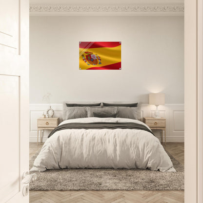 Spain Flag -  Acrylic Print