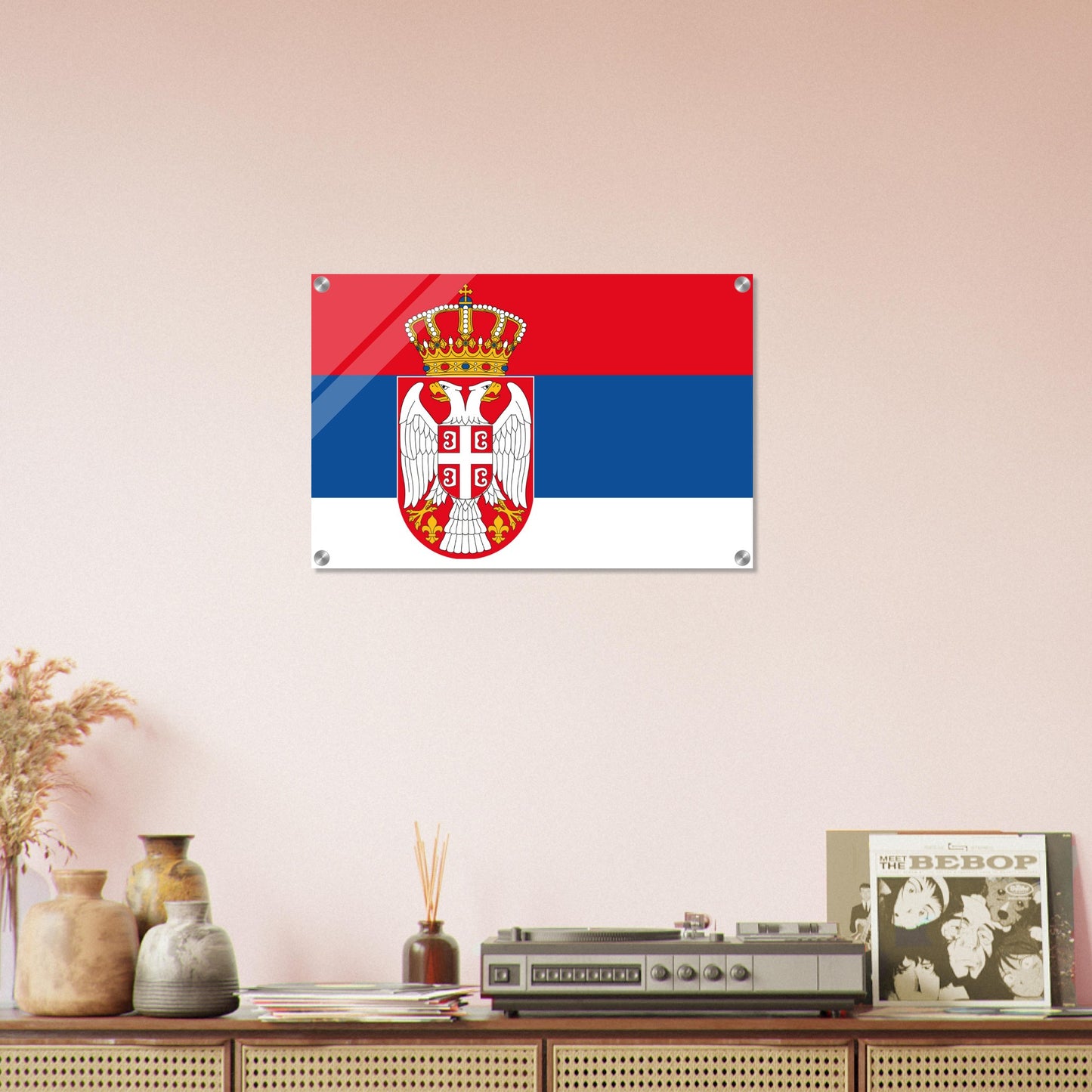 Serbia  Flag -  Acrylic Print