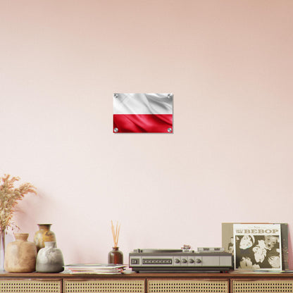 Poland Flag -  Acrylic Print