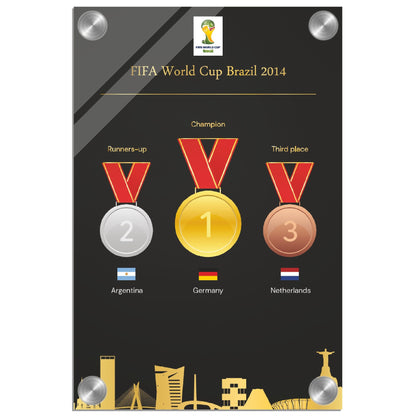 World Cup Brazil 2014 ( 1930-2022) - Acrylic Print