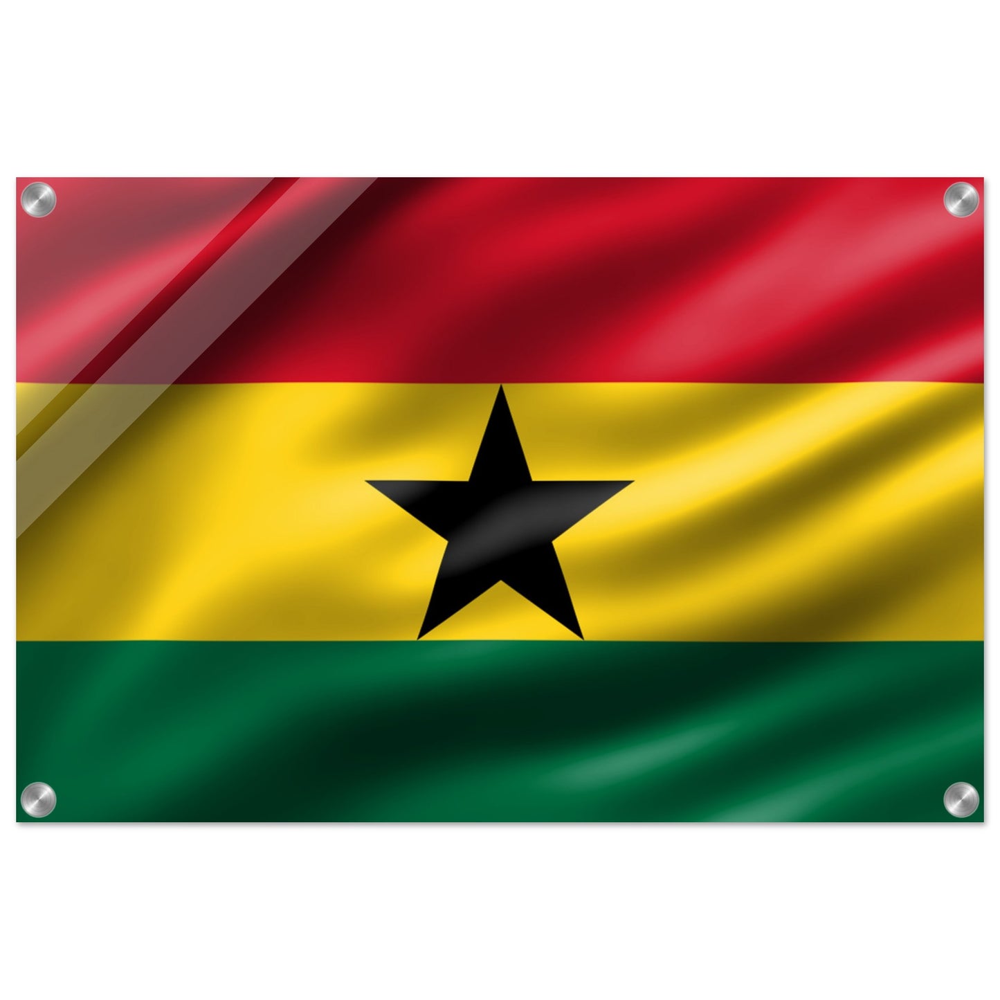 Ghana  Flag -  Acrylic Print
