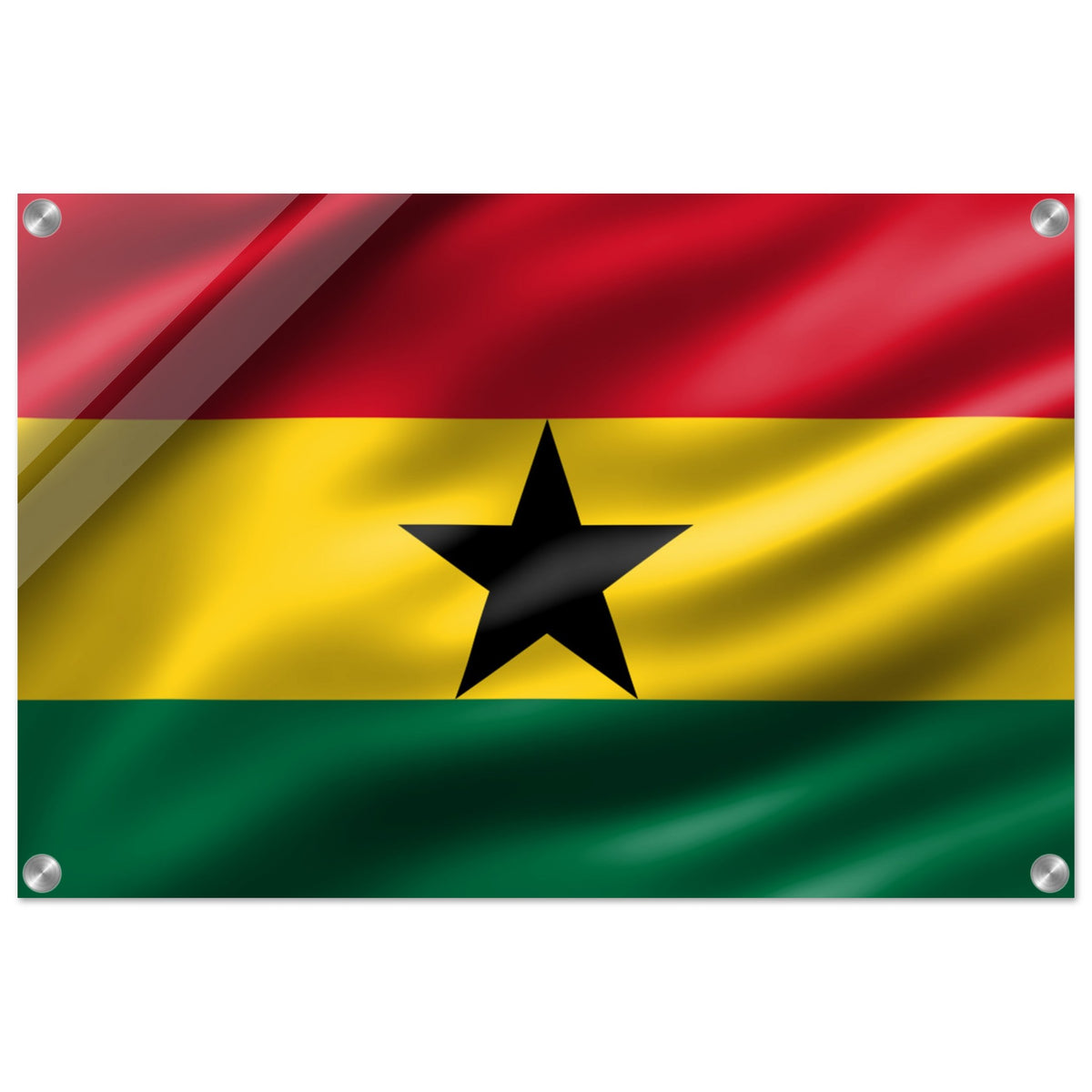 Ghana  Flag -  Acrylic Print