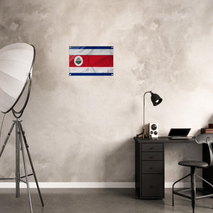 Costa Rica  Flag   -  Acrylic Print