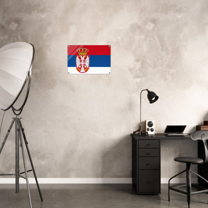 Serbia  Flag -  Acrylic Print