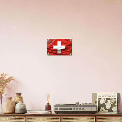 Switzerland Flag -  Acrylic Print