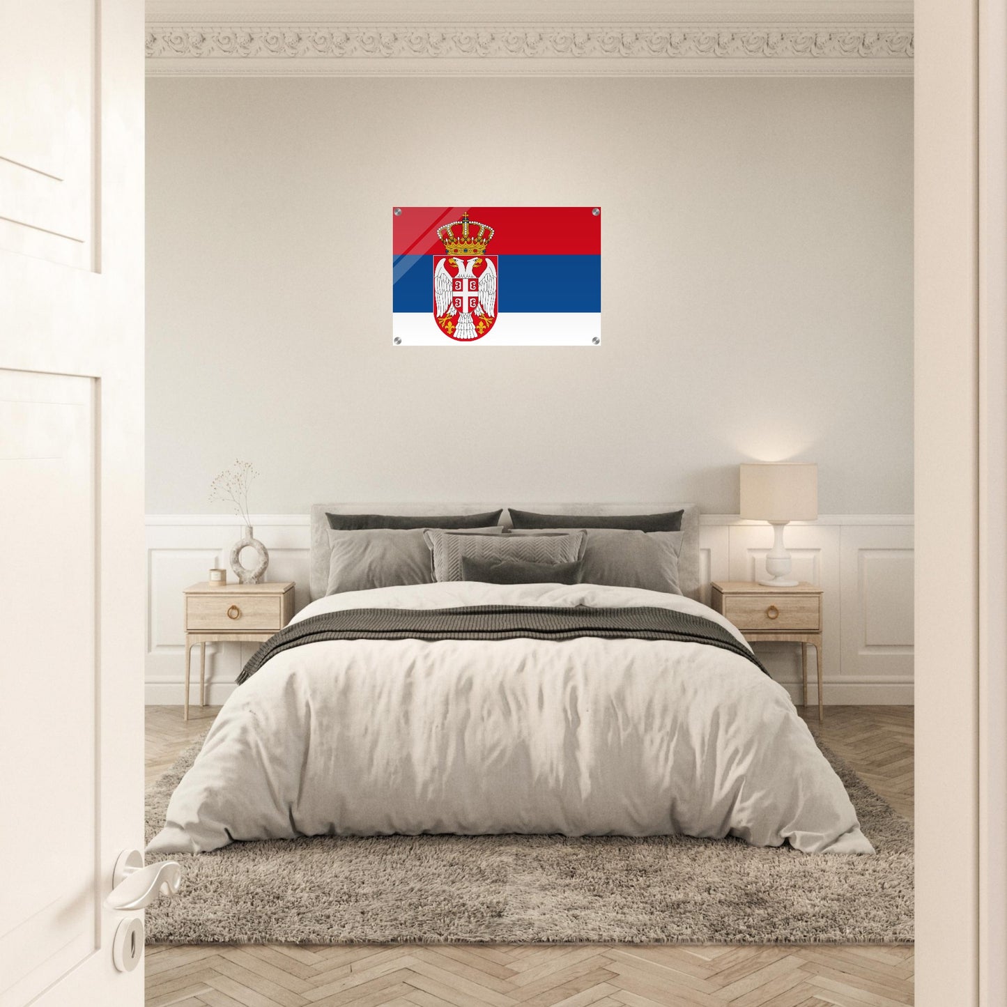 Serbia  Flag -  Acrylic Print