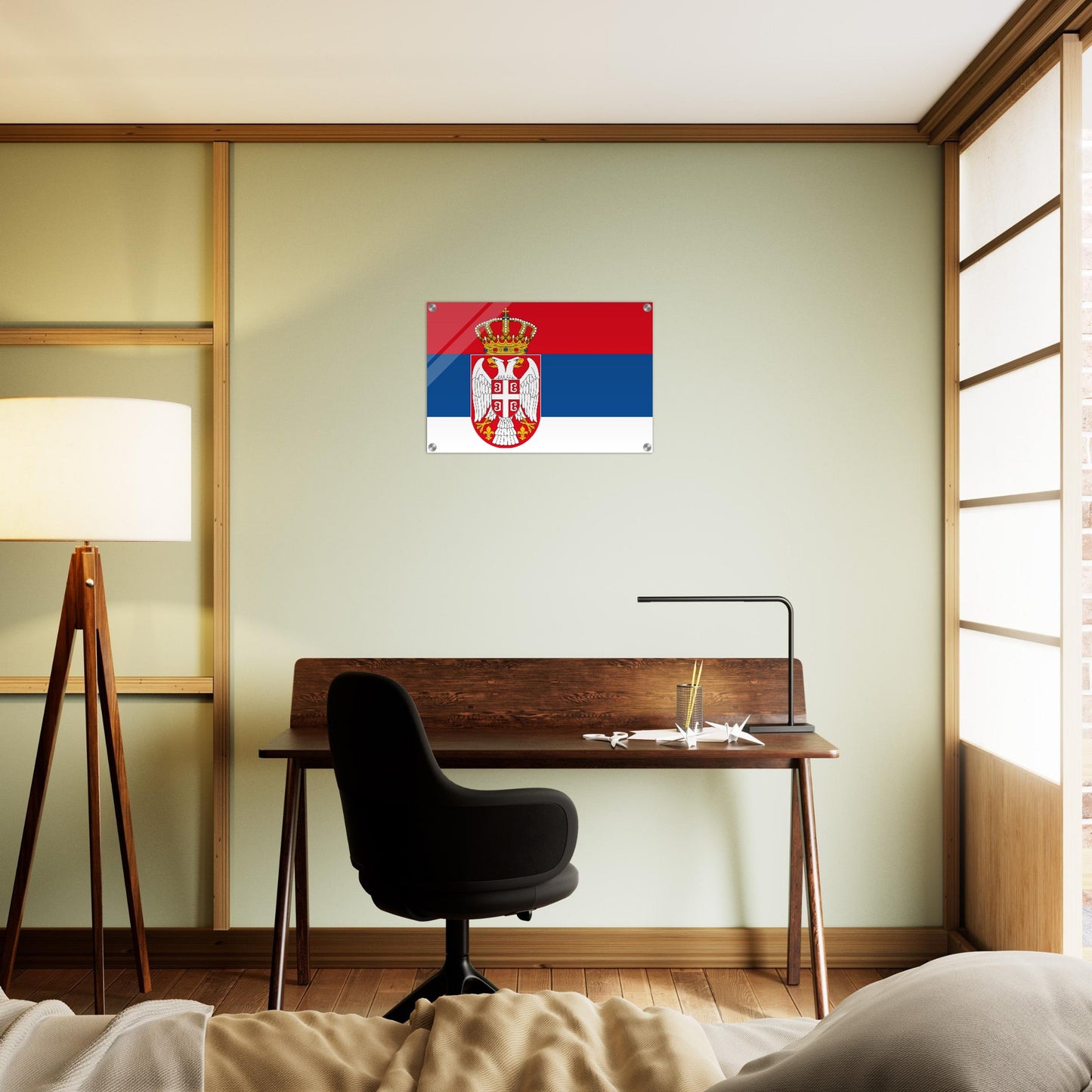 Serbia  Flag -  Acrylic Print
