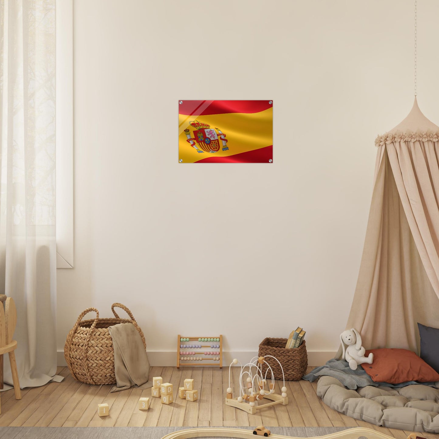 Spain Flag -  Acrylic Print
