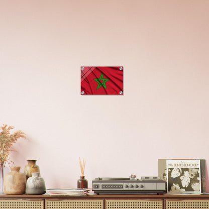 Morocco Flag -  Acrylic Print