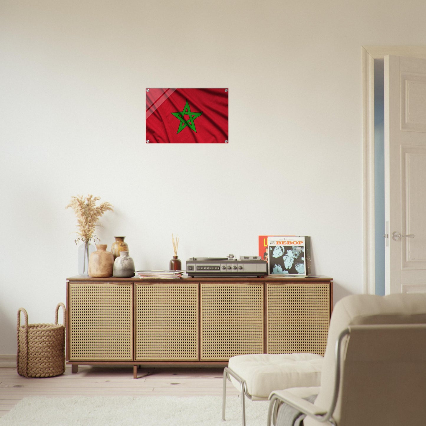 Morocco Flag -  Acrylic Print