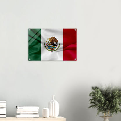 Mexico Flag -  Acrylic Print