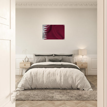 Qatar Flag - Acrylic Print