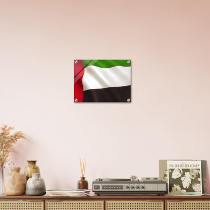 U.A.E Flag - Acrylic Print