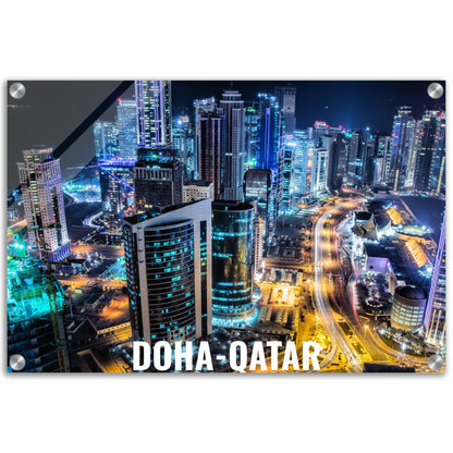 Doha-Qatar-  Acrylic Print